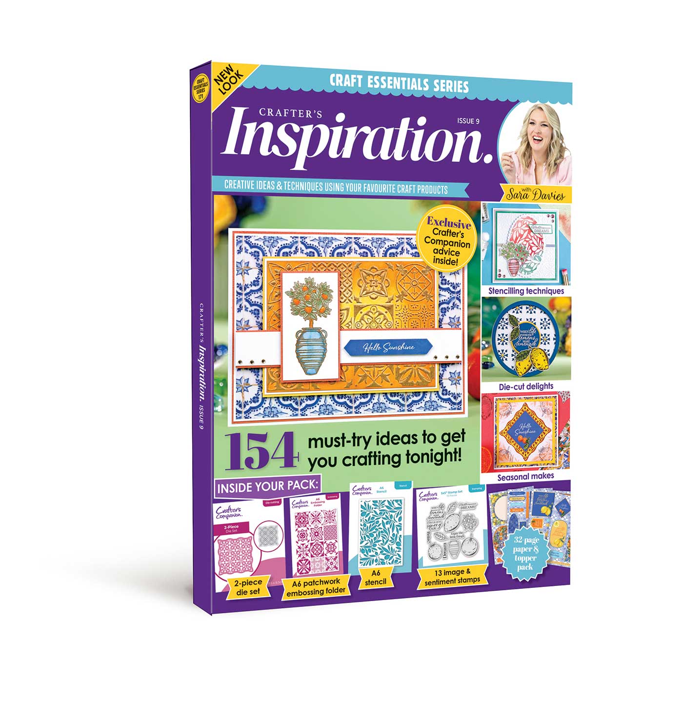 Crafters Companion Crafter's Inspiration Magazine & Kit #9