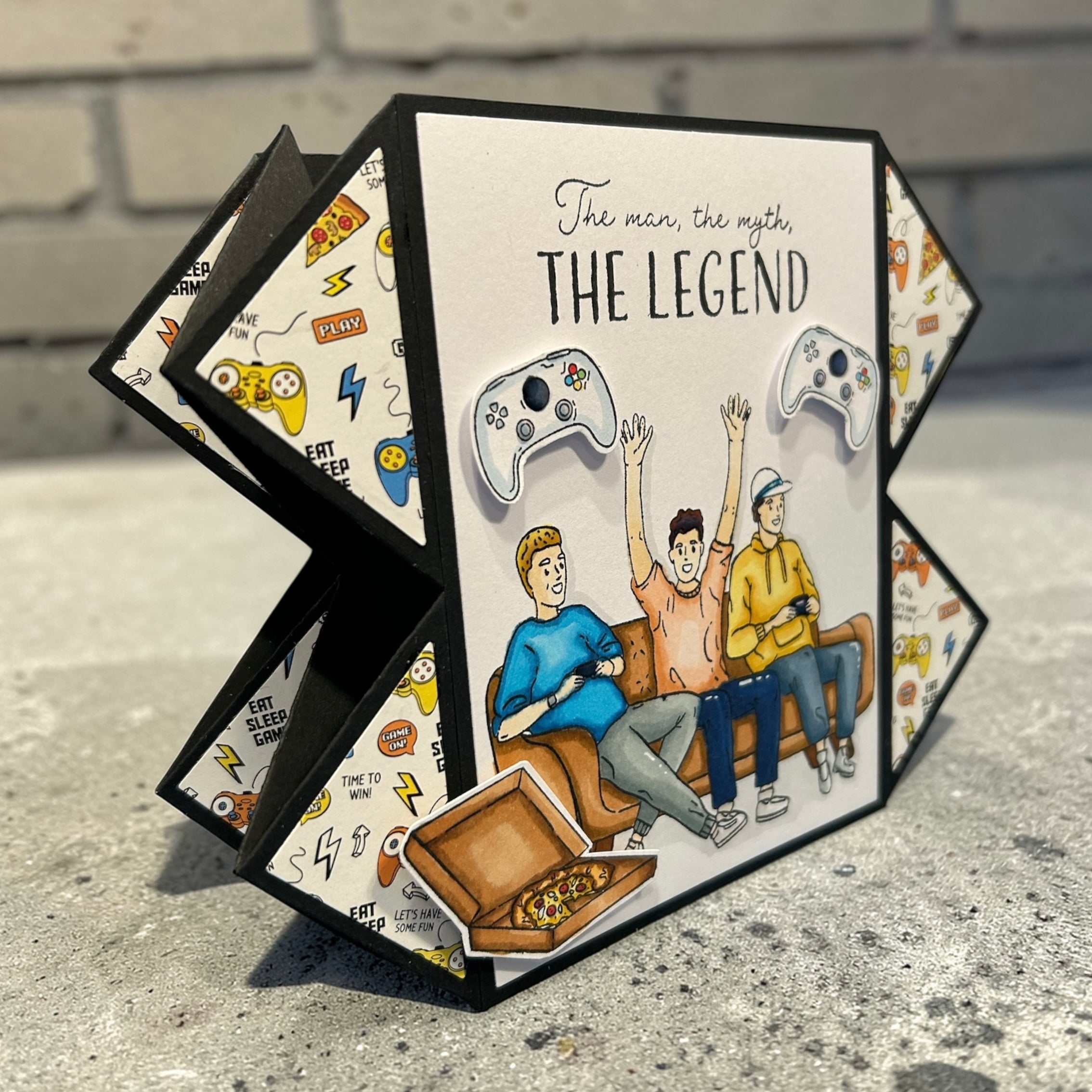 Made to Surprise A5 Stamp Games Night | Let The Good Times Roll