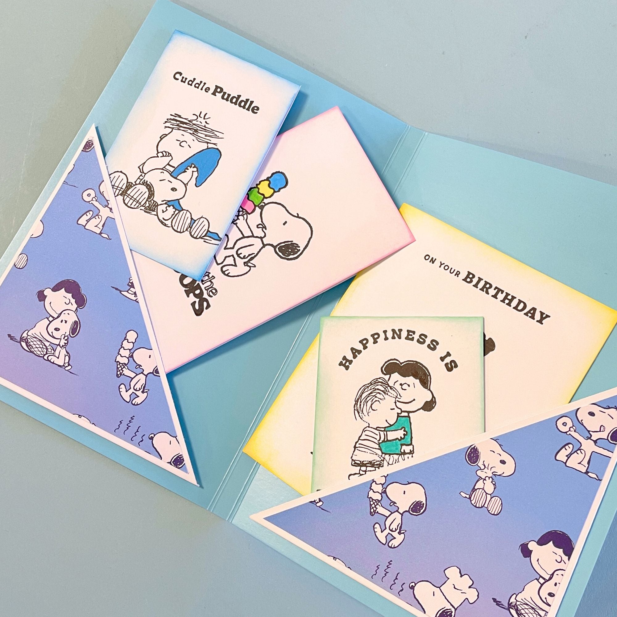 Peanuts Die and A5 Stamp Set Best of Friends | Peanuts 75th Anniversary