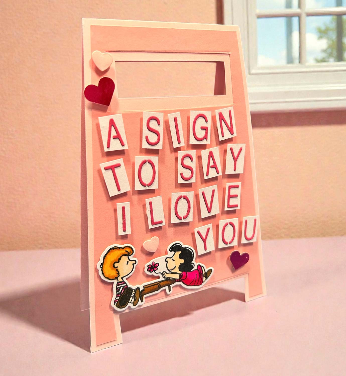 Peanuts A5 Stamp & Die Set With Love | Love Is…