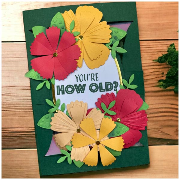 Made To Surprise Die & Stamp Set Showstoppers Build 'em Up Flowers & Leaves Layered Dies | Set of 44