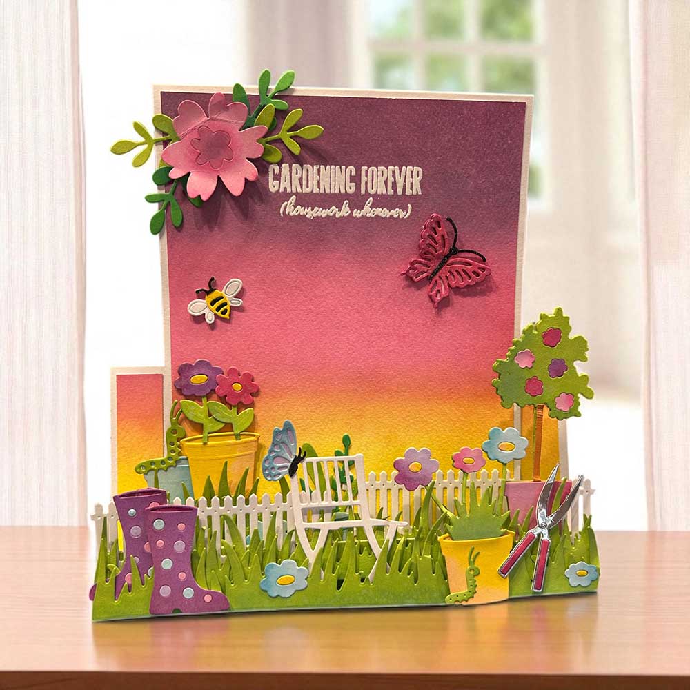 Made To Surprise Stamp and Die Set - In The Garden | All Fun & Games