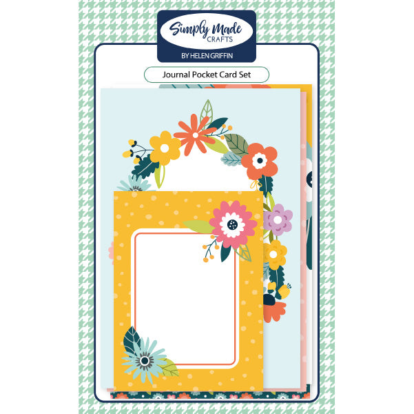 Simply Made Crafts Card Pack Journal Pocket Cards | Set of 20