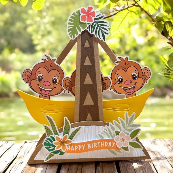 Made To Surprise A5 Clear Stamp and Die Set Animal Madness Wild Friends | Set of 24