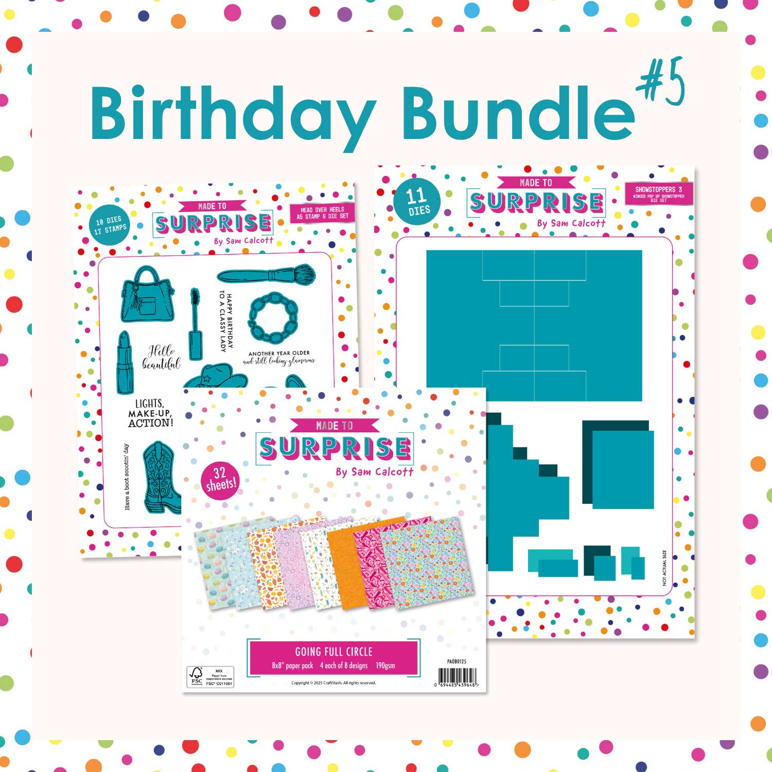 Made To Surprise | 6th Birthday Saturday Bundle