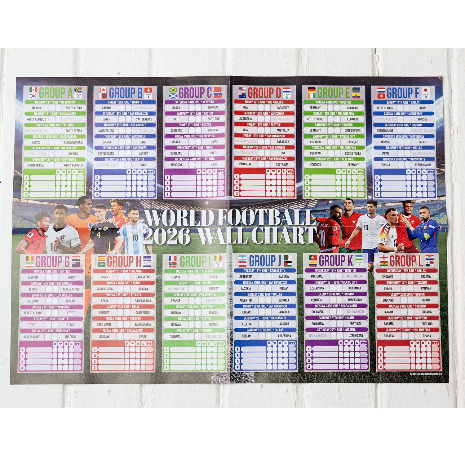 World Football 2026 book and wallchart