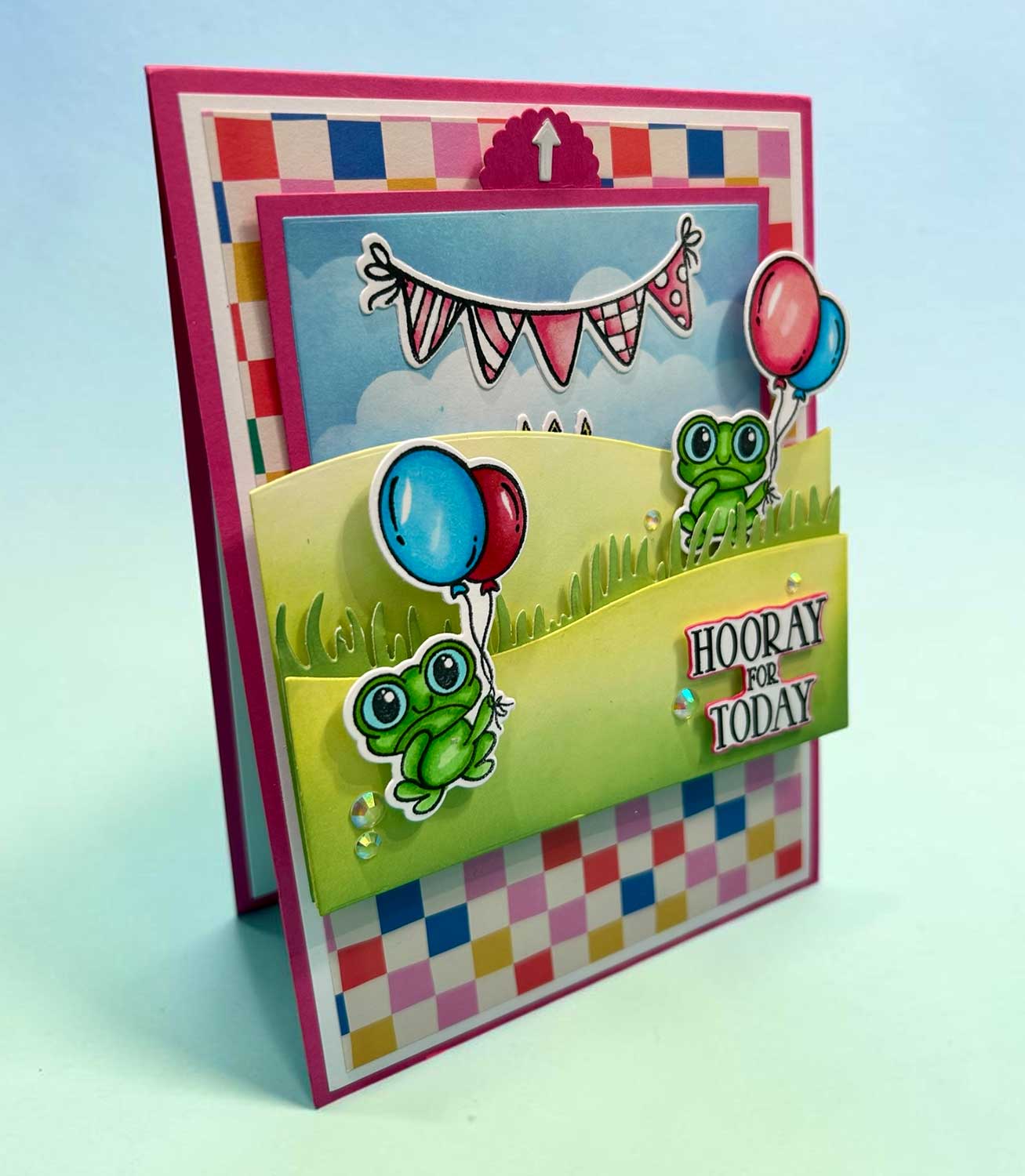 Made to Surprise A5 Stamp and Die Set Make A Wish | Slide & Hide