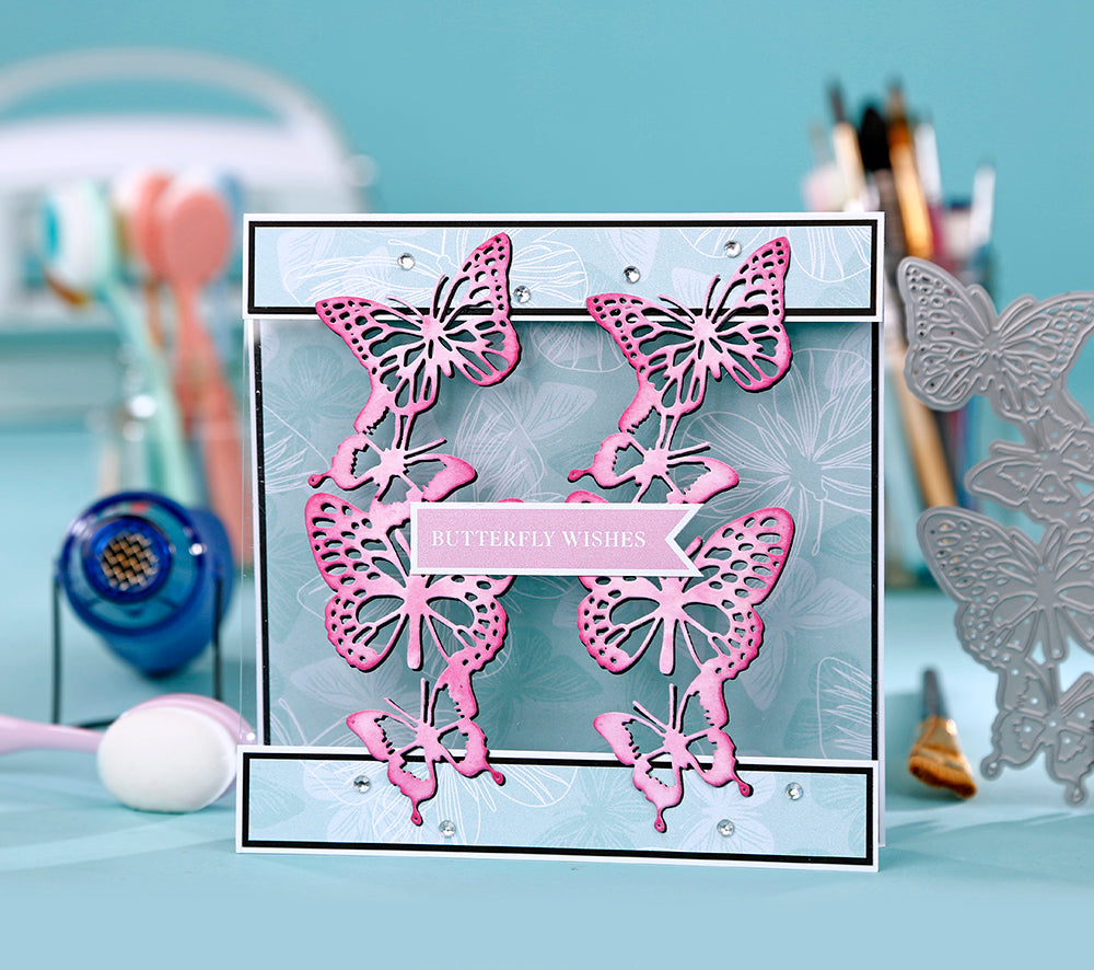 Die Cutting Essentials 117 Digital Downloads - TEXTures Mariposa papers & toppers