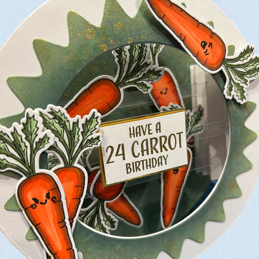 Made to Surprise A5 Stamp and Die Set Rooting For You | Going Full Circle