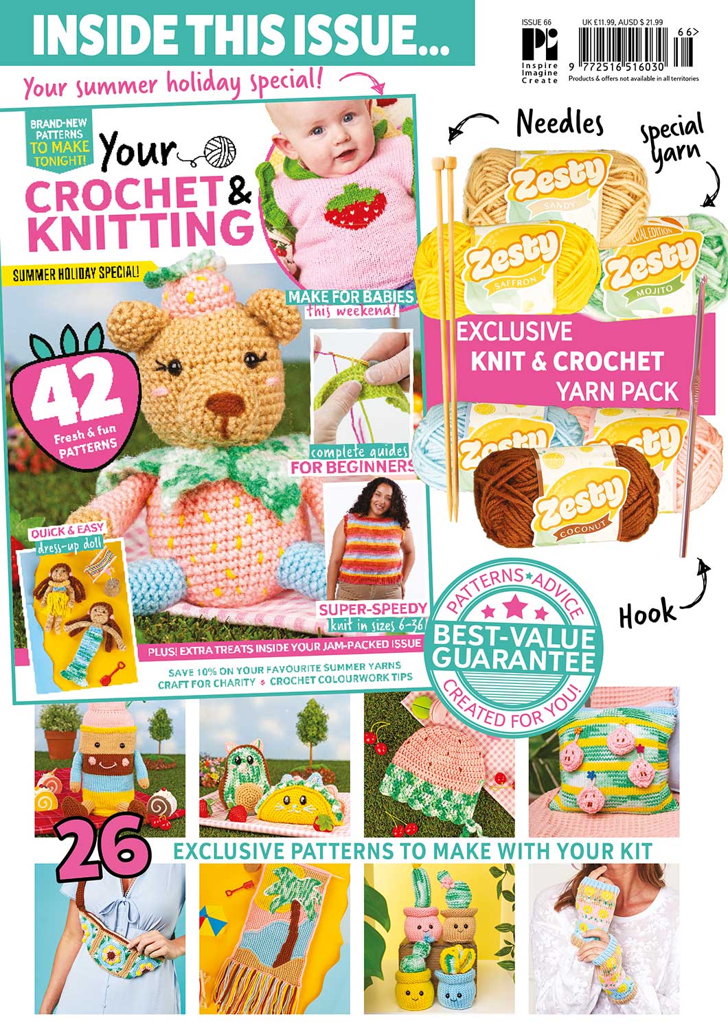 Your Crochet & Knitting Magazine #66