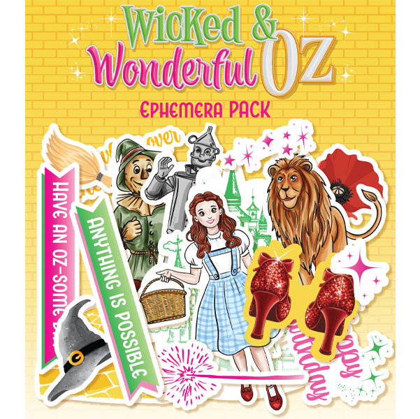 Wizard of Oz Ephemera Pack Wicked & Wonderful | Wicked & Wonderful Oz