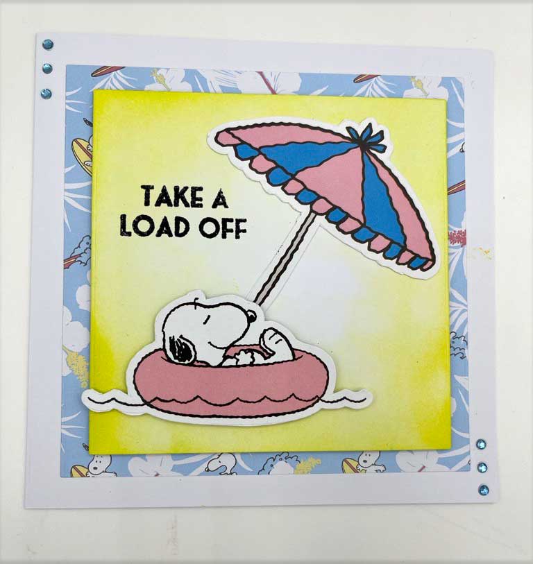 Peanuts 8 x 8 Paper Pack High Tides & Good Vibes | J'adore La Plage