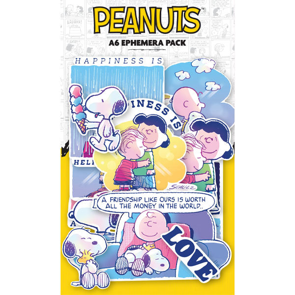Peanuts Ephemera Pack Peanuts 75th Anniversary | Peanuts 75th Anniversary