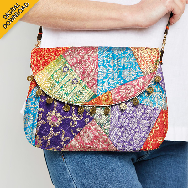 Digital Download | Patchwork Bag Pattern by Debbie von Grabler-Crozier