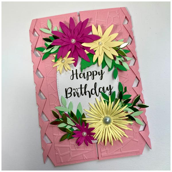 Made To Surprise Die Set Creative Cuts Circles & Tall Arrows Lace Folding by Sam Calcott | Set of 2