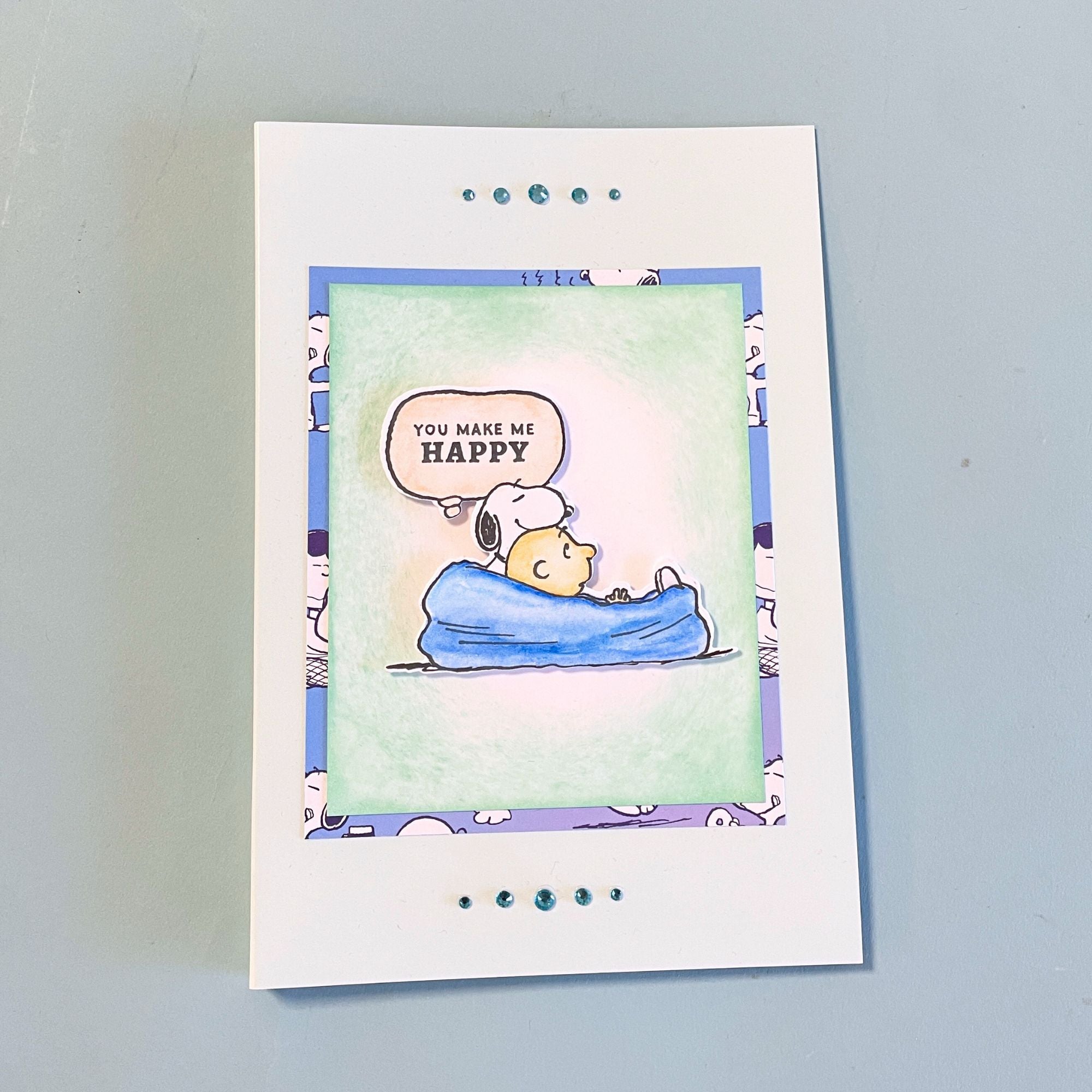 Peanuts Die and A5 Stamp Set Best of Friends | Peanuts 75th Anniversary