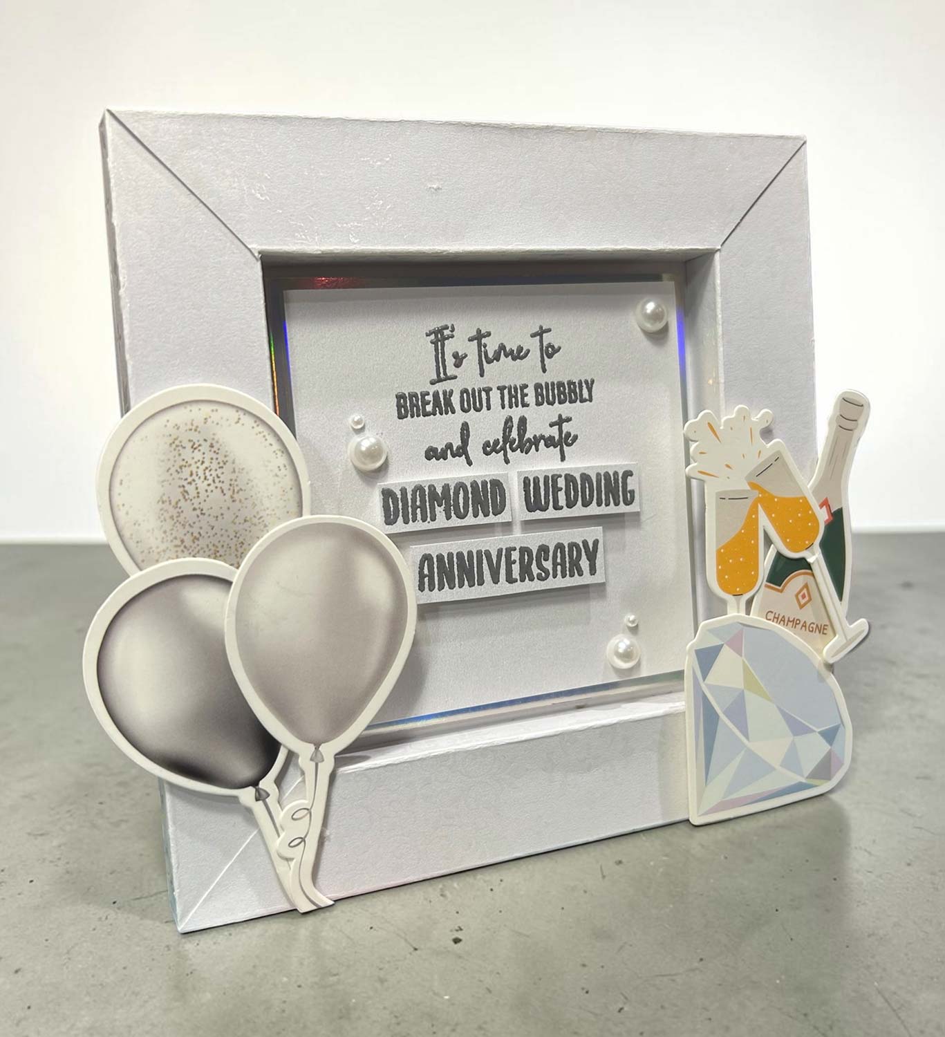 Made to Surprise A5 Stamp and Die Set Milestone Icons | Circular Waterfold
