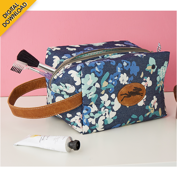 Digital Download | Toiletries Bag Pattern by Debbie von Grabler-Crozier