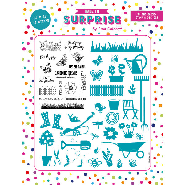 Made To Surprise Stamp and Die Set - In The Garden | All Fun & Games