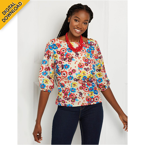 Digital Download | Floaty Blouse Pattern