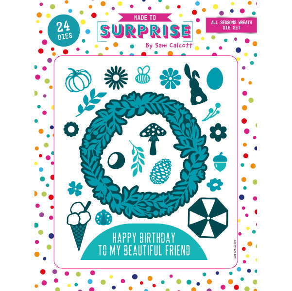 Made to Surprise Die Set All Seasons Wreath | All Occasion Frames