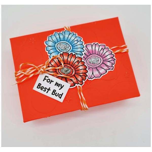 Made To Surprise A5 Clear Stamp Set Funky Flowers by Sam Calcott | Set of 15