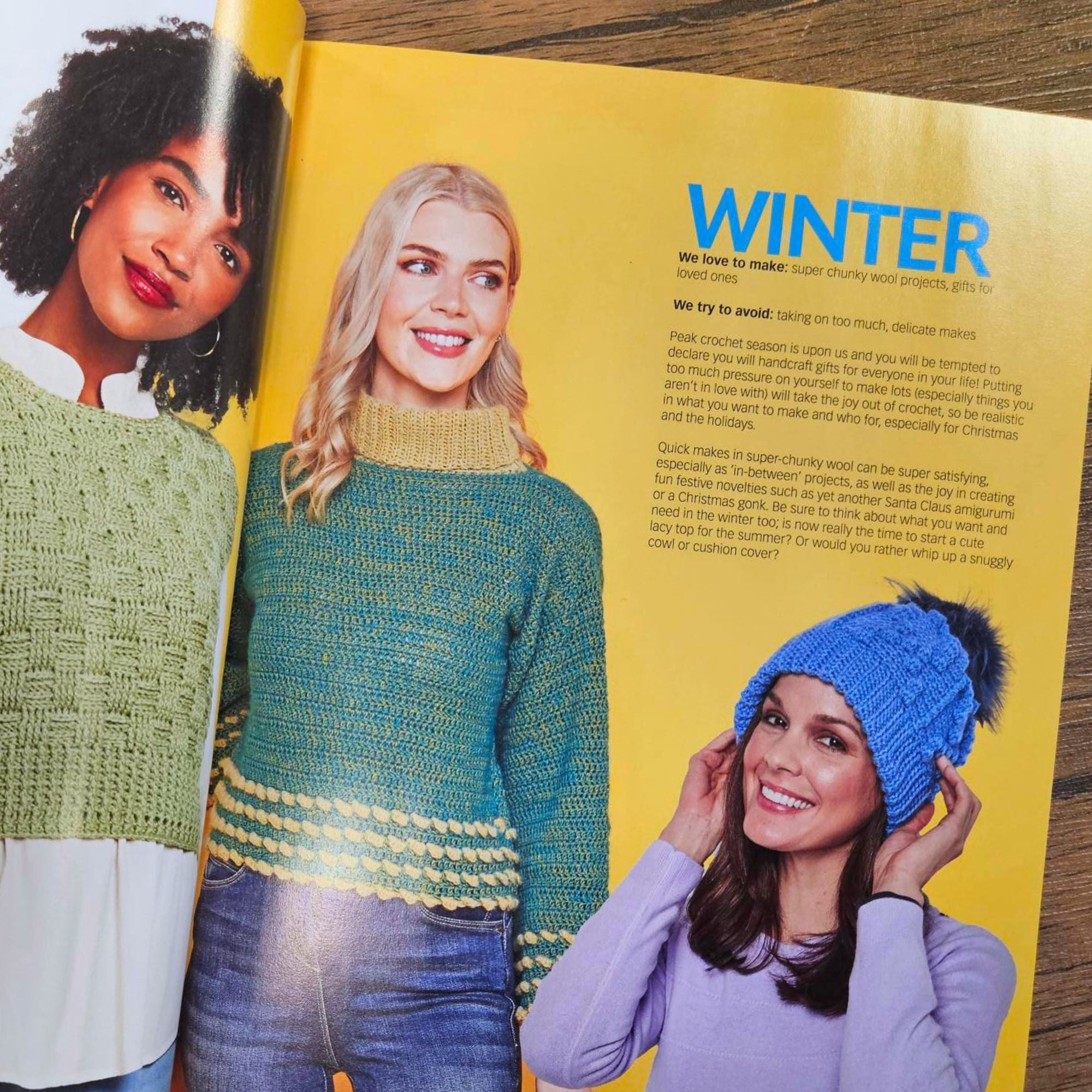 A Year of Crochet book
