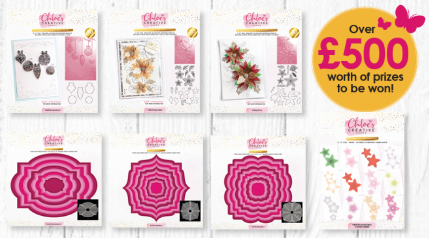WIN £500 worth of fantastic Chloe’s Creative Cards products!