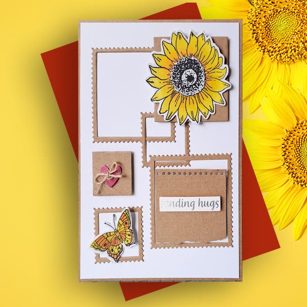 Frugal Crafter Ephemera Pack Watercolour Florals Foiled Vellum Sentiments by Lindsay Weirich