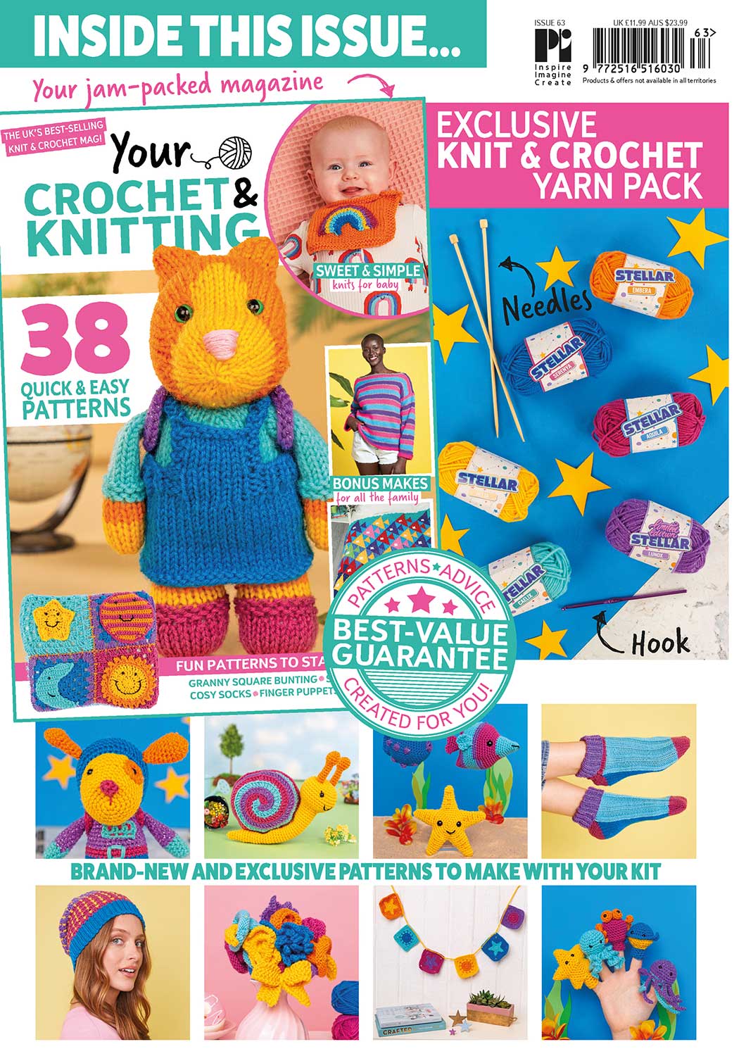 Your Crochet & Knitting Magazine #63
