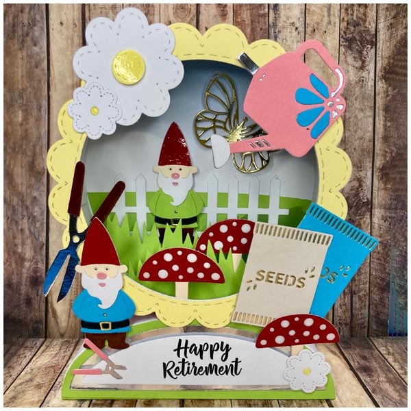 Made To Surprise Die Set 3D Display Cards & Stand Mechanism by Sam Calcott | Set of 13