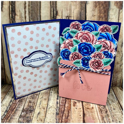 Made To Surprise Die Set 5in x 7in Basket & Mason Jar Set of 2 | Pop-Up Bouquet Collection