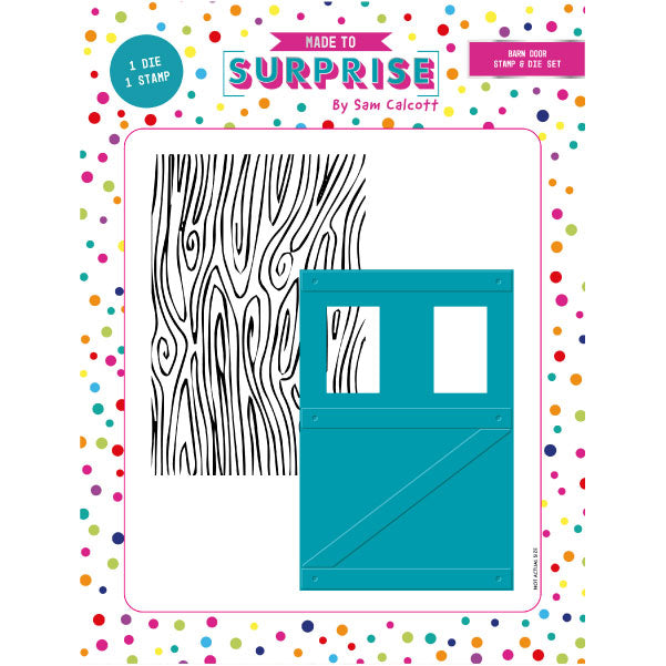 Made To Surprise Die & Stamp Set Flip and See Barn Door | Set of 2