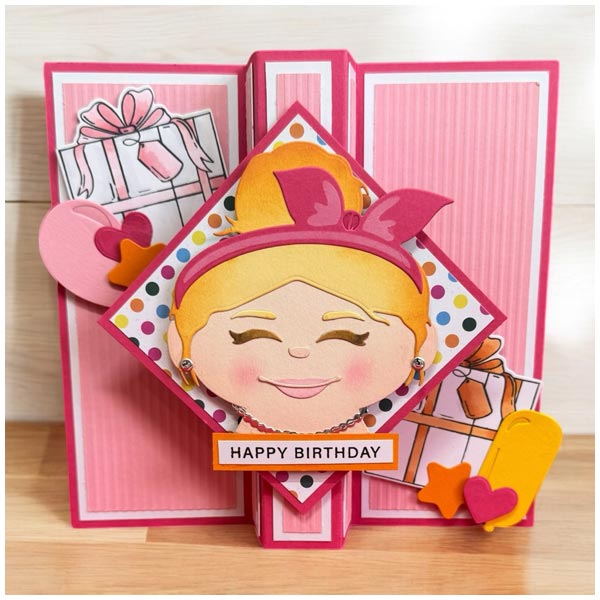 Made to Surprise A5 Clear Stamp and Die Set Changing Faces Bringing Gifts | Set of 19