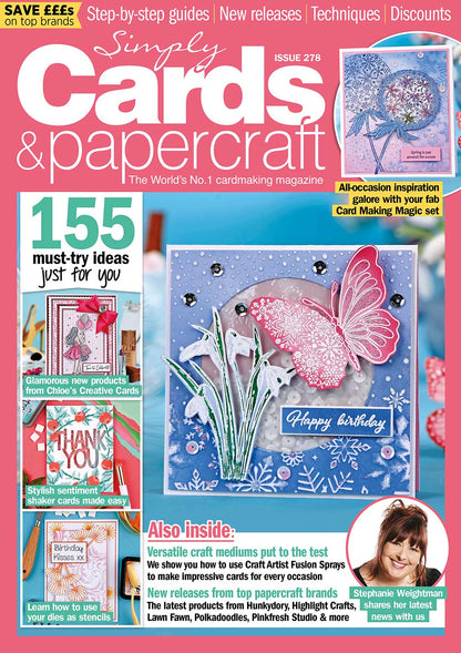 Simply Cards & Papercraft Magazine #278