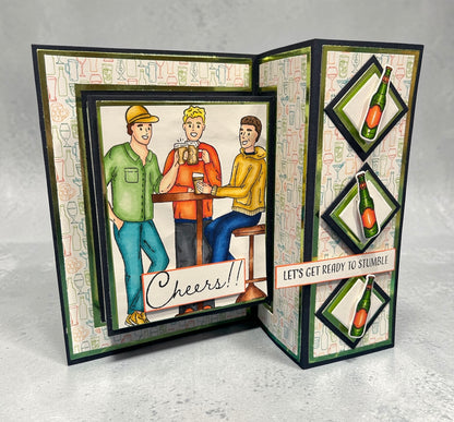 Made to Surprise A5 Stamp Just The Guys | Let The Good Times Roll