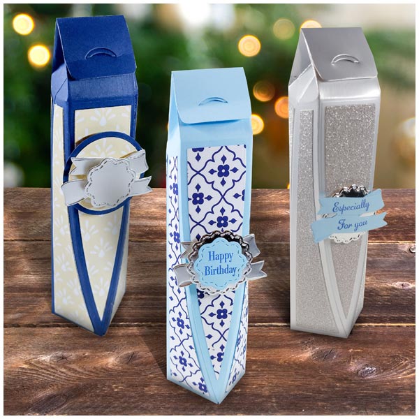 Simply Made Crafts Die Set Elegant Skyscraper Gift Box Set of 8 Thinking Outside The Box Collection