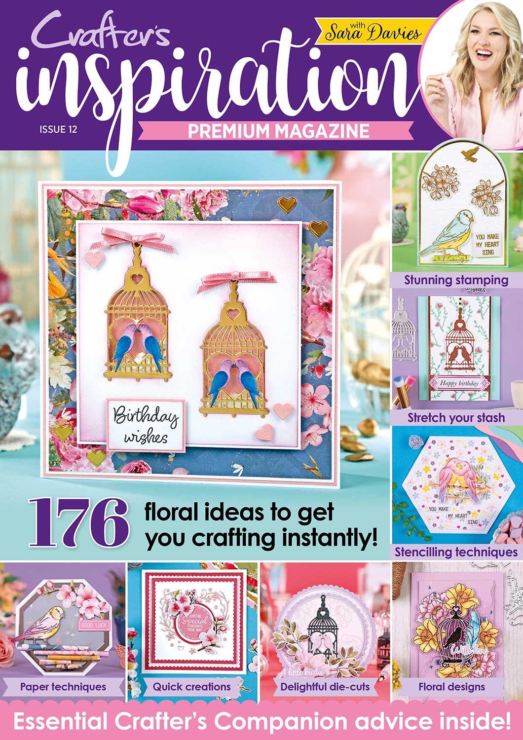 Crafter's Companion Crafter's Inspiration Magazine & Kit #12