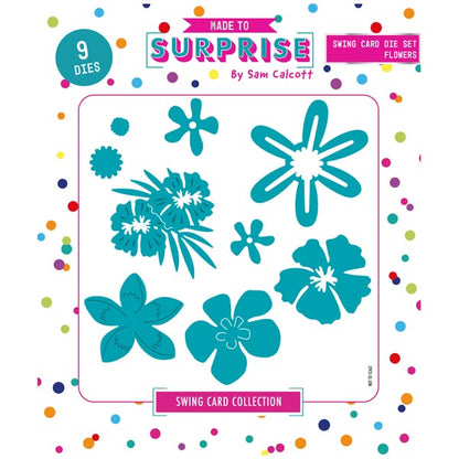 Made To Surprise Die Set Flowers Set of 9 | Swing Card Collection