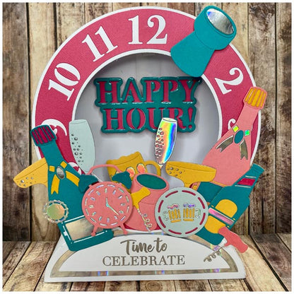 Made To Surprise Die Set 3D Display Cards & Stand Mechanism by Sam Calcott | Set of 13