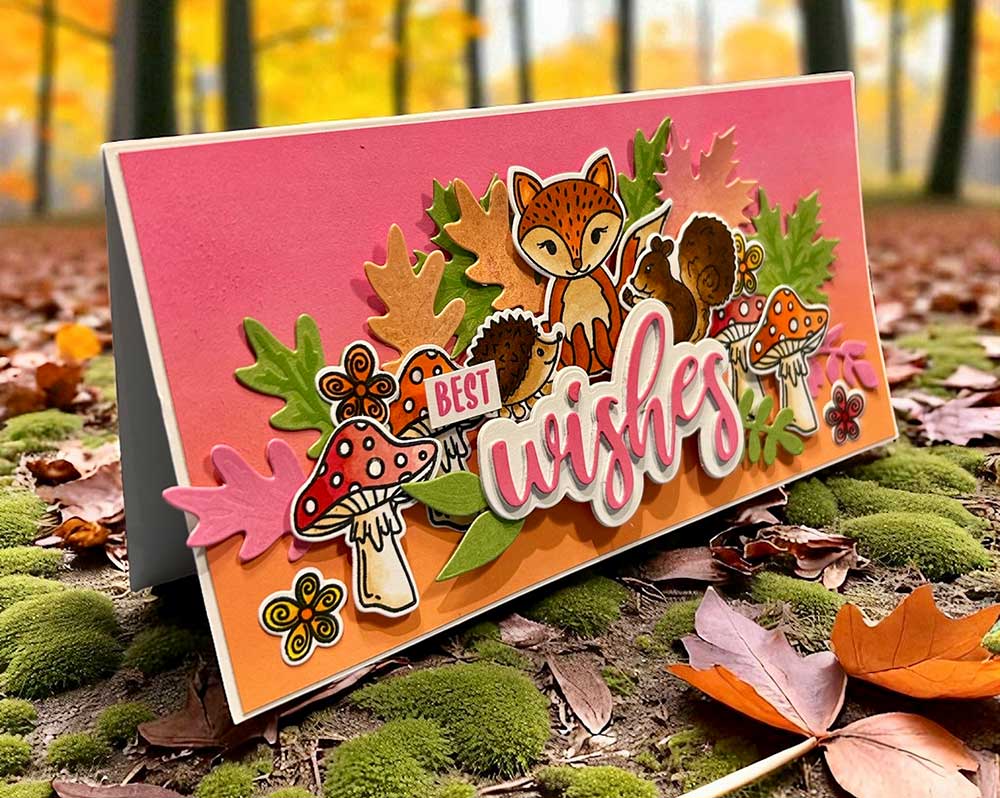 Made to Surprise A5 Stamp and Die Life Of The Woods | Enchanted Forest