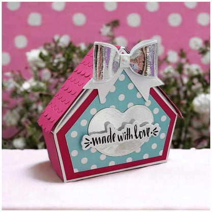 Simply Made Crafts Stamp & Die Set Handmade With Love Sentiments | Set of 34