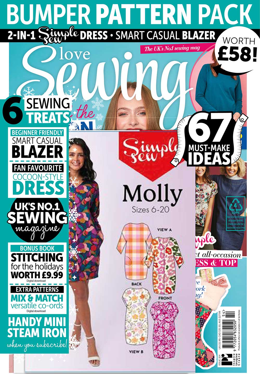Love Sewing Magazine #155
