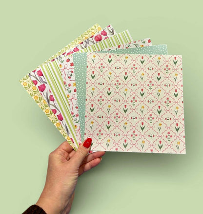 Made to Surprise 8'' x 8'' Paper Pack Feeling Bouquet-tiful | Bloomin' Wonderful