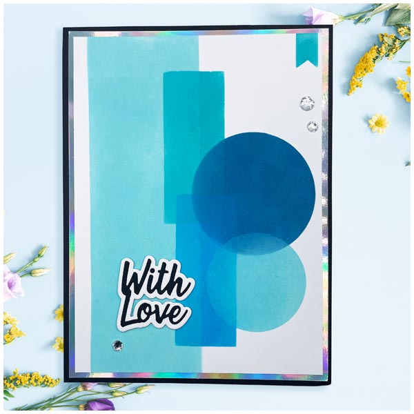 Frugal Crafter Stencil and Mask Set Sketchbook Floozy Set 3 | 9in x 12in