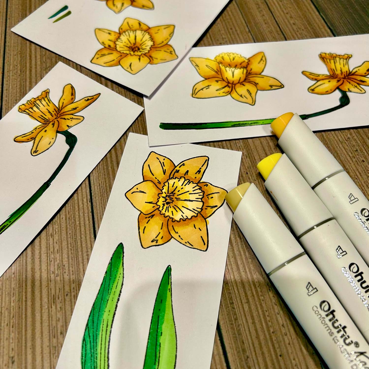 Made to Surprise A5 Stamp and Die Large Daffodil | Bloomin' Wonderful