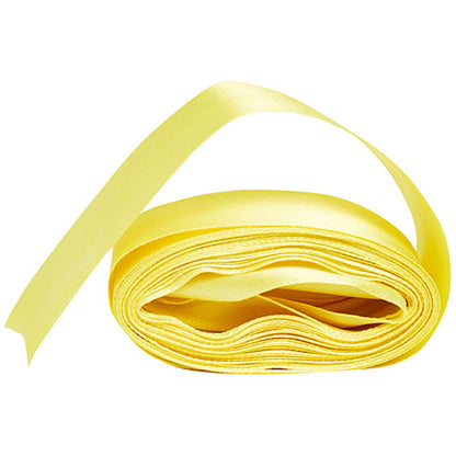 Card Making Magic The Decorative Collection 40mm Satin Ribbon Yellow