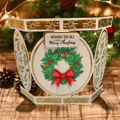 Made to Surprise A5 Stamp and Die Set Vintage Christmas | Christmas Showstoppers 4