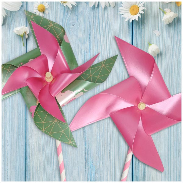 Simply Made Crafts Die Set Summer Paper Pin Wheels Set of 12 | A Very British Summer Collection