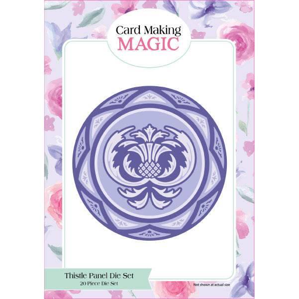 Card Making Magic Die Set Thistle Panel
